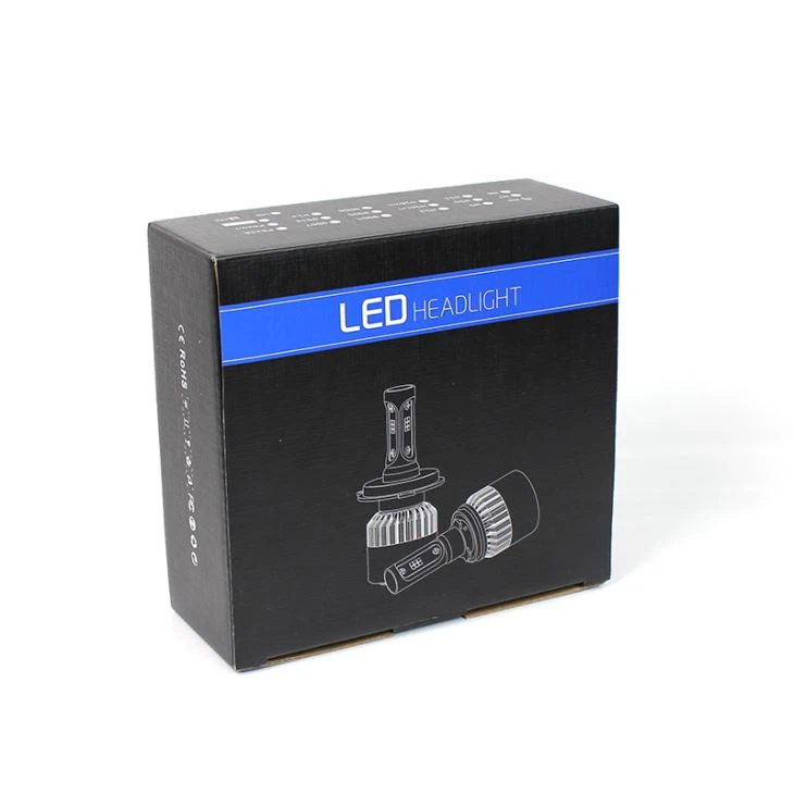 Auto Electrical System S2 LED Headlight COB CSP Chip Available Build-in Canbus