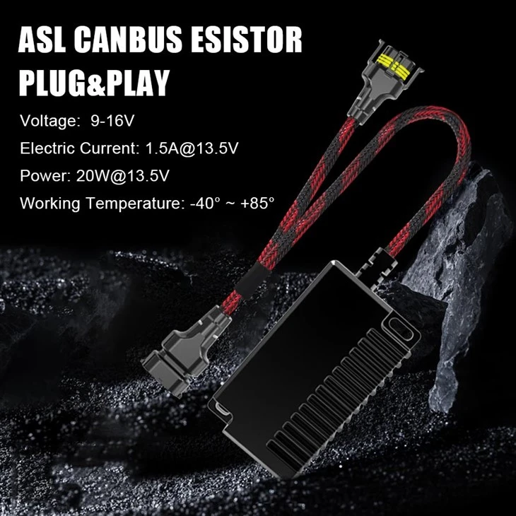 Canbus Resistor Solve 9004 9007 LED Bulb Power Shortage Dashboard Error