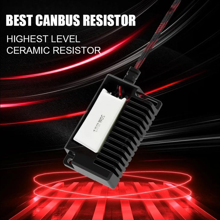 Canbus Resistor Solve 9004 9007 LED Bulb Power Shortage Dashboard Error